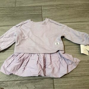 Grayson Mini Long Sleeve Dresses with Ruffled Skirt